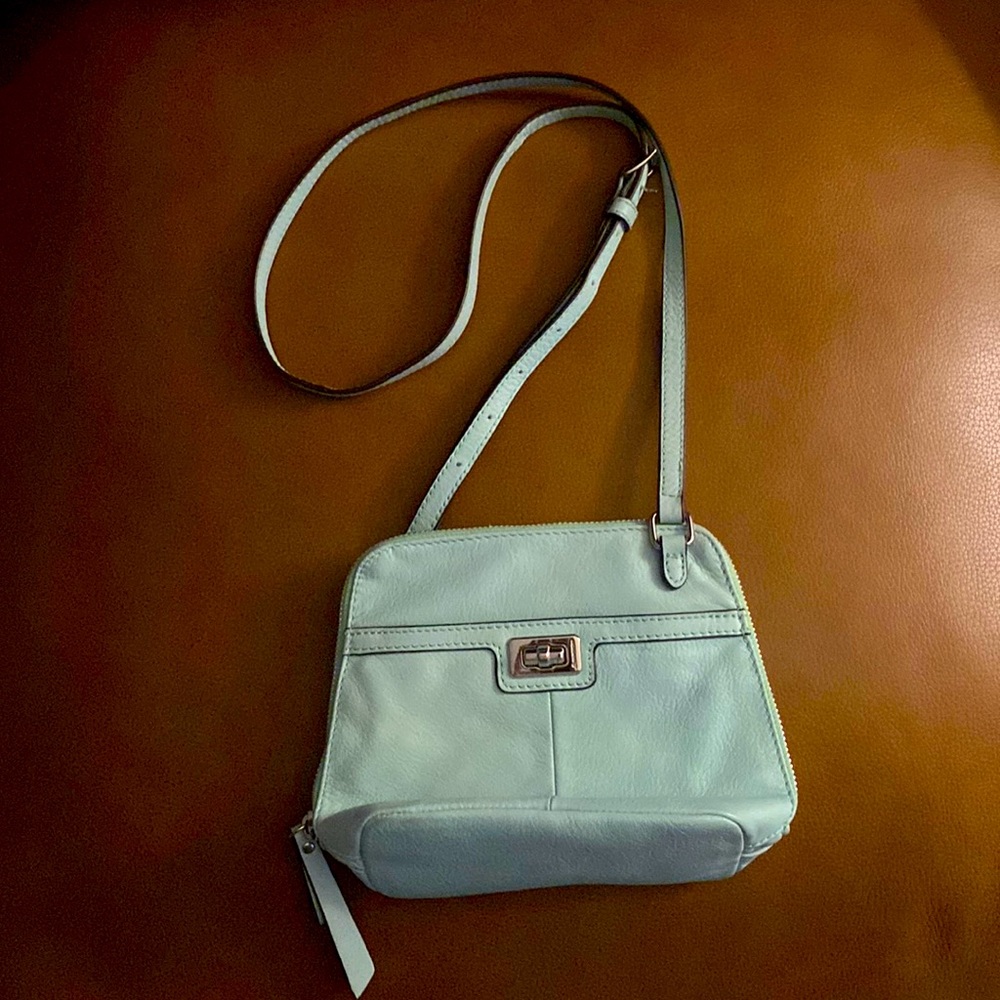 B Makowsky Crossbody Smaller Leather Bag - Like New